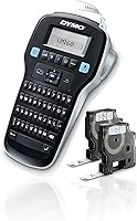 Vista 13 de DYMO Label Maker LabelManager 160 - Etiquetadora portátil, fácil de usar, teclas inteligentes de un solo toque, teclado QWERTY, pantalla grande
