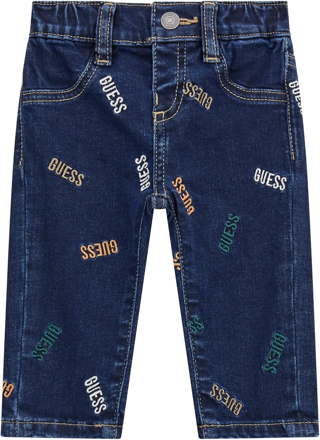 Guess Baby-Boys Regular Fit Stretch Denim Pants