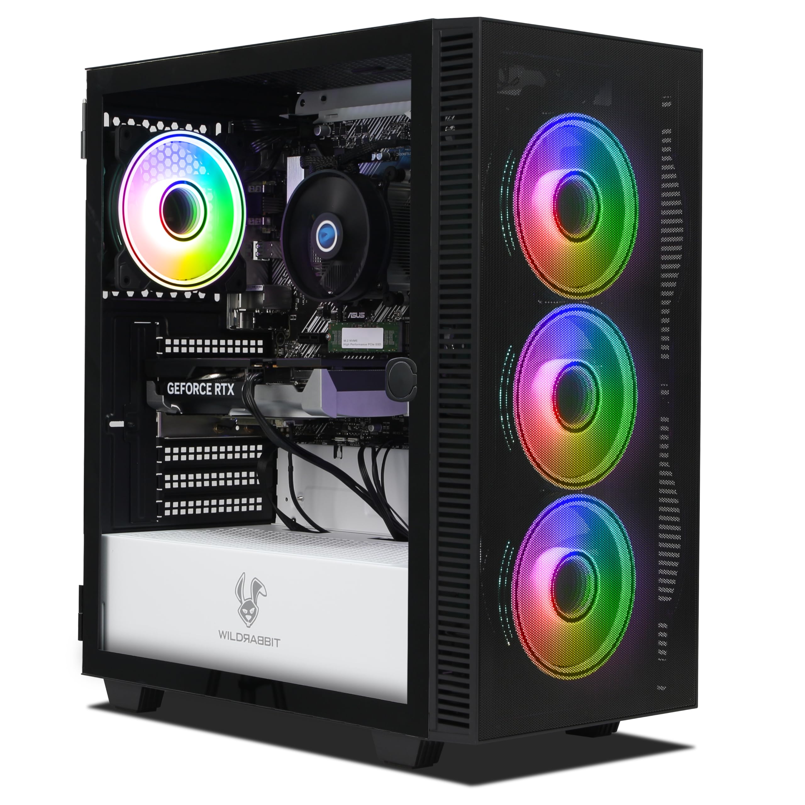 Ankermann Radiant Gaming V3 | AMD Ryzen 5 5500 | Nvidia GeForce RTX 5060 8GB | 16GB RAM | 1TB NVMe SSD | Windows 11 | WiFi | Libre Office