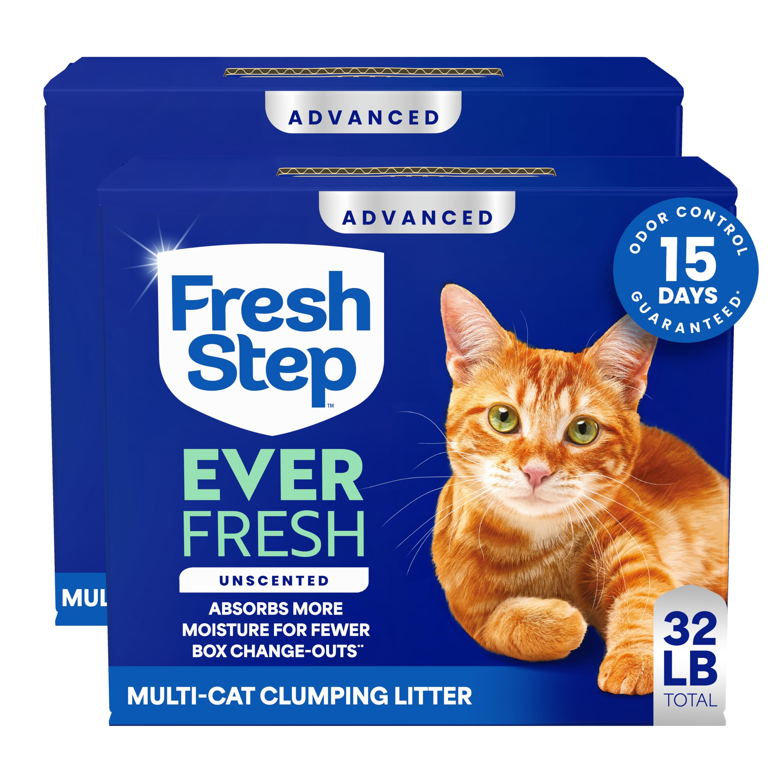 Fresh Step Advanced Ever Fresh 32 lb (2x16)