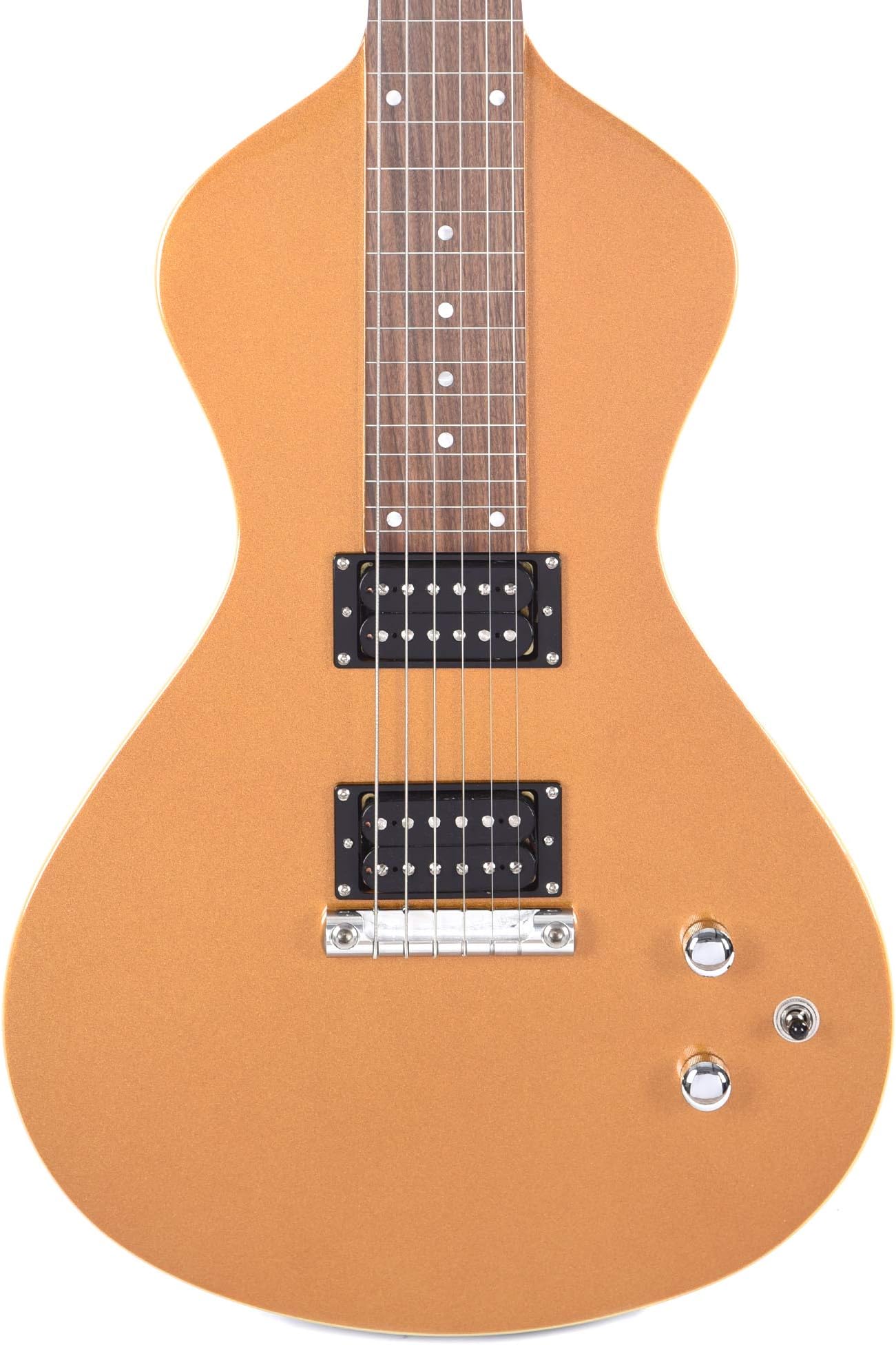 Asher Guitars Electro Hawaiian ® Junior Lap Steel Gold Top w/Gig Bag