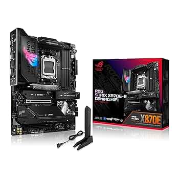 ROG STRIX X870E-E マザーボード Amazon.com: ASUS ROG Strix X870E-E Gaming WiFi AMD AM5 X870