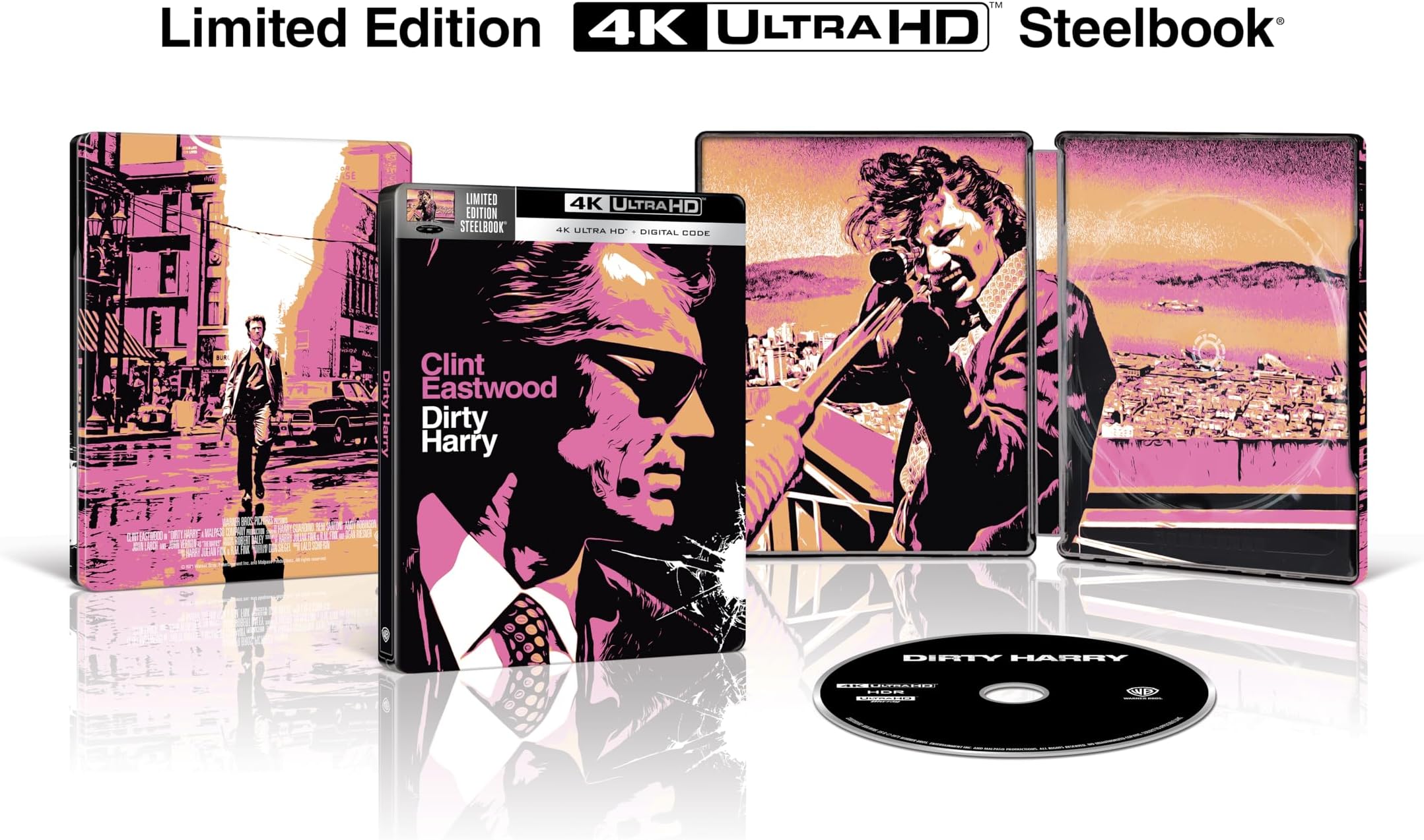 Dirty Harry (4K Ultra HD + Digital/ Steelbook)