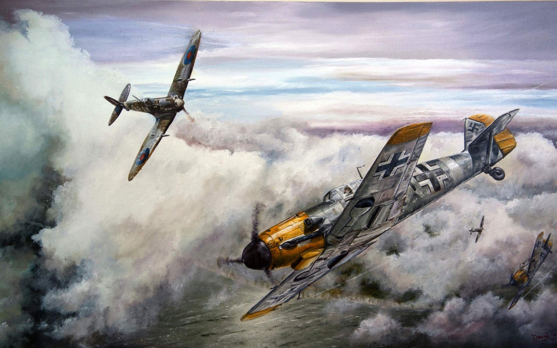 Amazon.com: Home Comforts Military Artistic Supermarine Spitfire