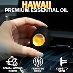 Air Jungles Car Air Freshener Vent Clip 5 Count, Variety Pack – New Car, Ocean, Lavender, Honey Peach, Hawaii Mahalo, 4 ml Each, Long-Lasting Odor Eliminator, Up to 150 Days Freshness for Auto | Long-Lasting Car Odor Eliminator, Easy Clip-On, Up to 1