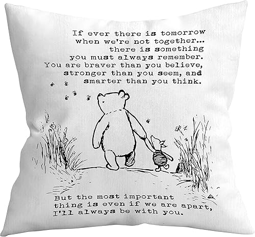 Miniatura 8 de Funda de almohada divertida con citas clásicas para niños, regalos de cumpleaños para niños, decoración de sofá, sofá, 18 x 18 pulgadas, funda de