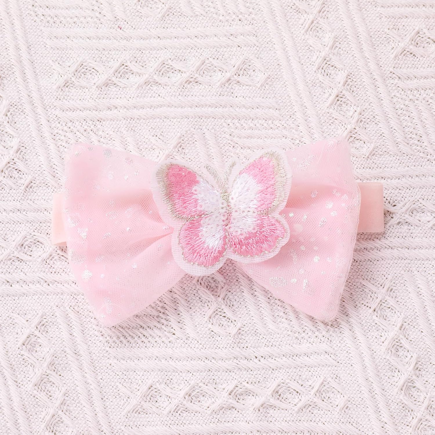 Baby Girl Butterfly Romper Dress Toddler Sparkly 1st Birthday Cake Smash Outfits Infant Baptism First Communion Dress - Image 6