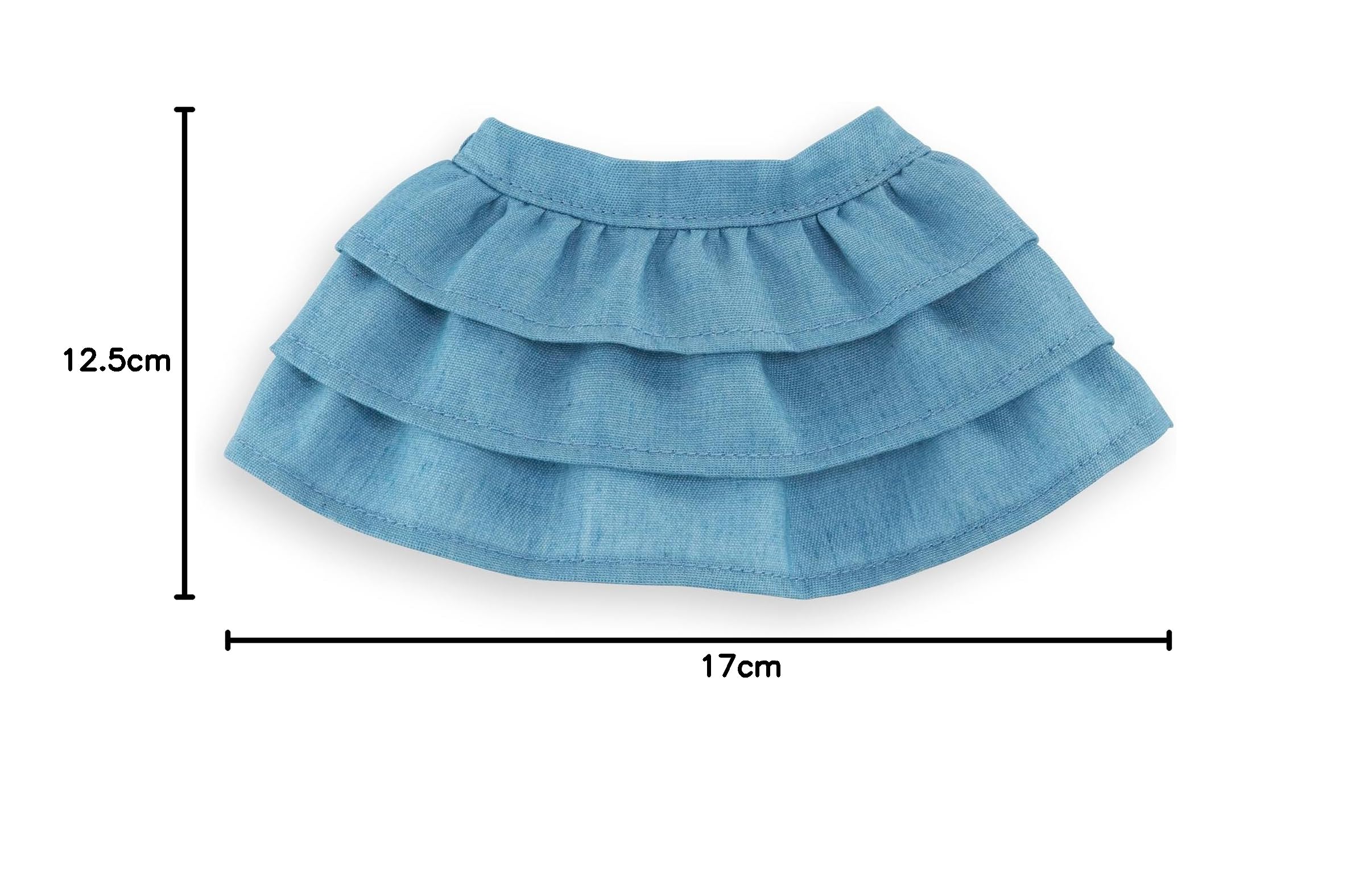 Ma Corolle - Spódnica z falbankami, ubranie, dla lalek, 36cm, od 3 lat, 9000212770