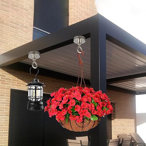 Miniatura 4 de MUTUACTOR 2 paquetes de imanes de neodimio resistentes, imán de pesca de tierras raras de 54 kg de fuerza de tracción, imán redondo superfuerte