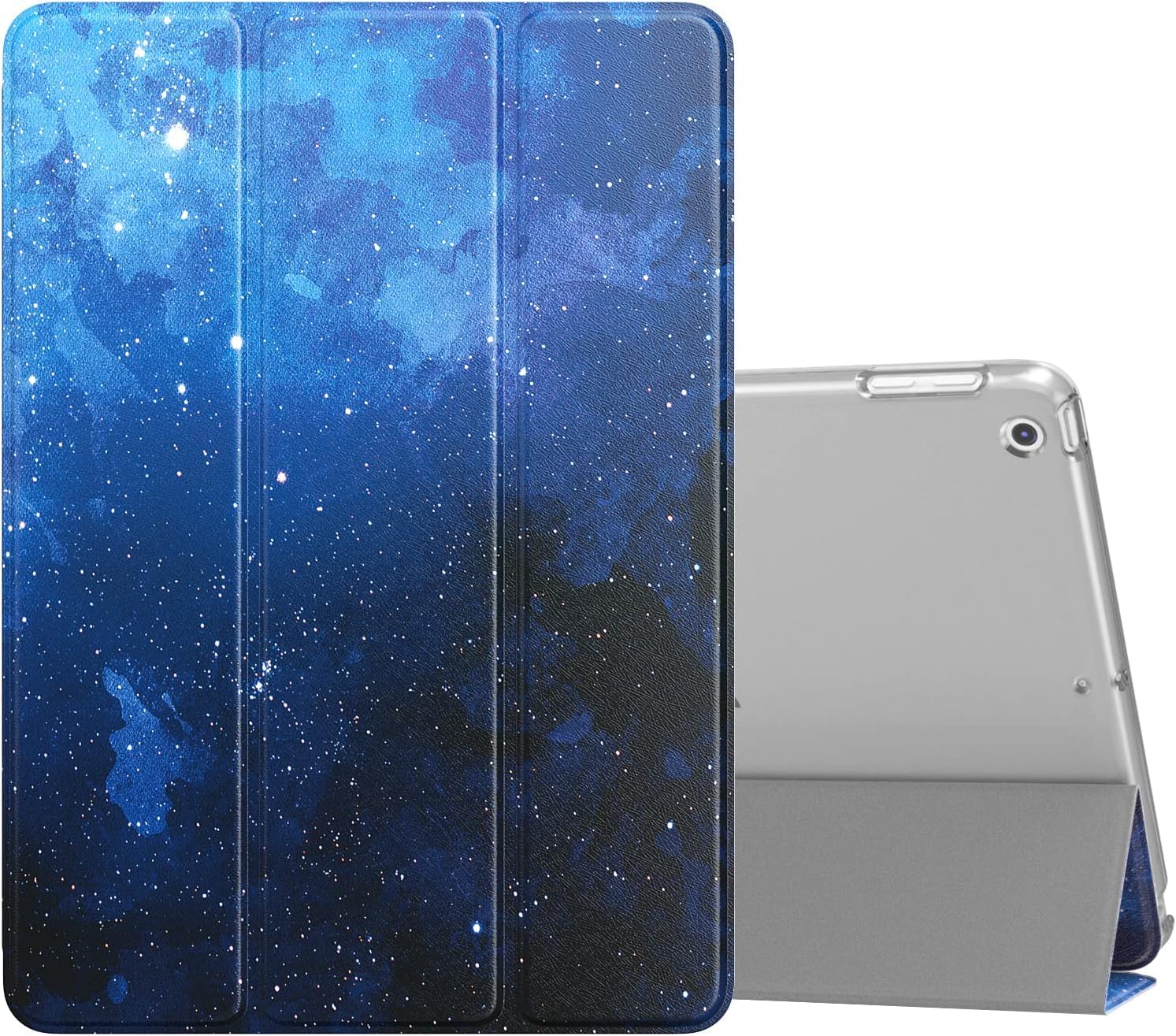 MOCA Compatible Smart flip Cover case for iPad 9.7 inch 2017 2018 iPad 5th 6th Generation A1893 A1954 A1822 A1823 Smart case Cover (Navy Blue) — Amazon image 15