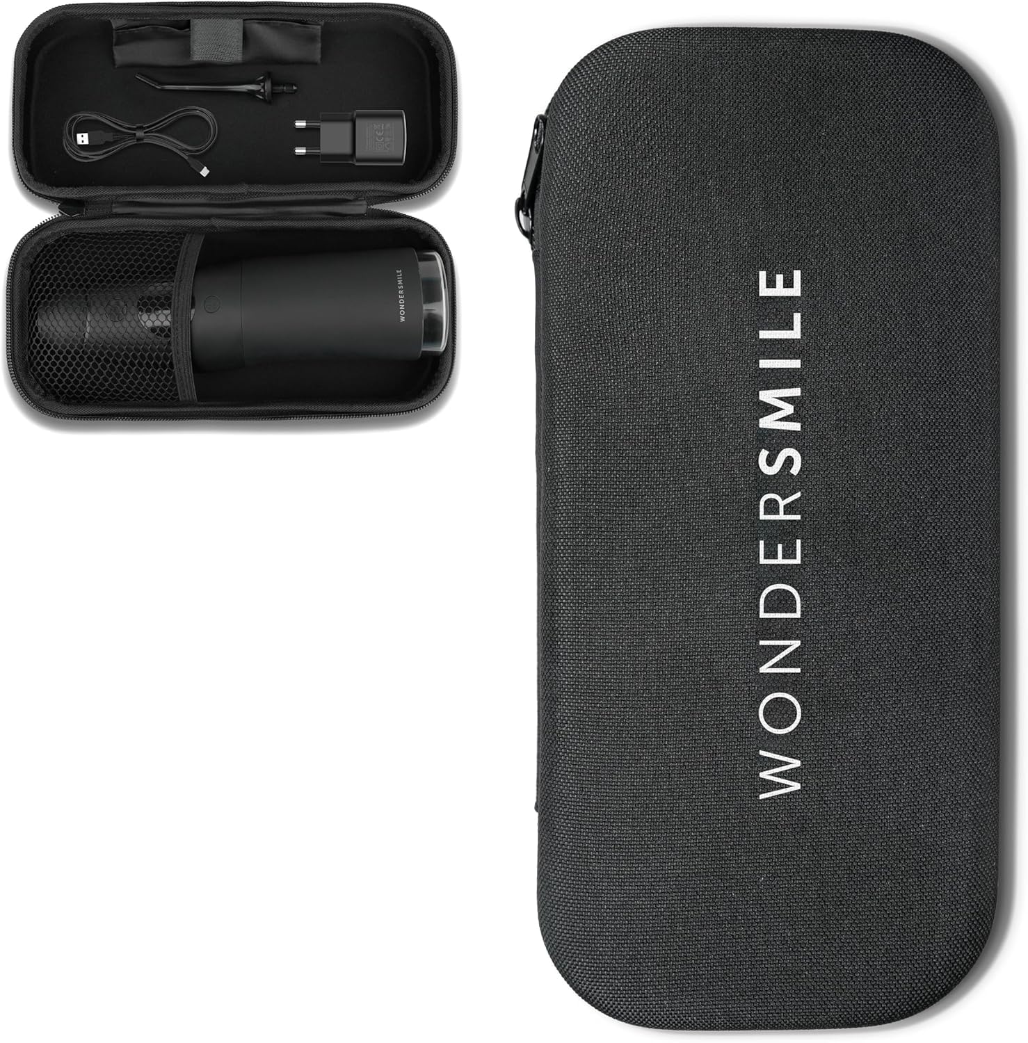 Wondersmile Munddusche PRO - Testsieger 2026-100 Tage risikofrei testen - SmoothFlow-Technologie für optimale Zahn- & Zahnfleischpflege - mit 5 Modi - PowerAkku mit bis zu 30 Tagen Laufzeit