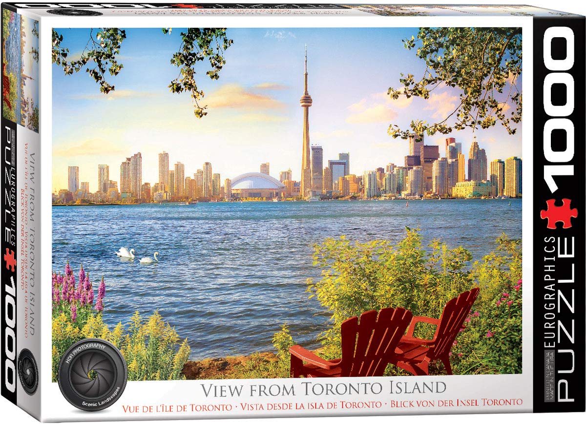 Eurographics 6000-5434 View from Toronto Island 1000Piece sold price at auction in Canada