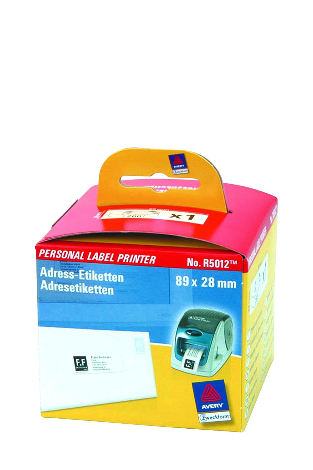 Avery Personal Label Printer Roll Labels Amazon.in Office Products