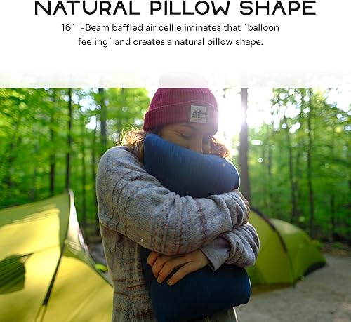 Miniatura 3 de NEMO Almohada Fillo King  Almohada inflable para viajes, mochileros y campamentos, abismo