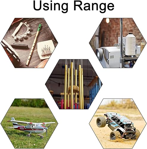 Miniatura 4 de Aopin - Tubo de cobre redondo de latón 0177in x diámetro de 0217in tubo de cobre hueco 11811in 11811in 126in de largo para tubos capilares de