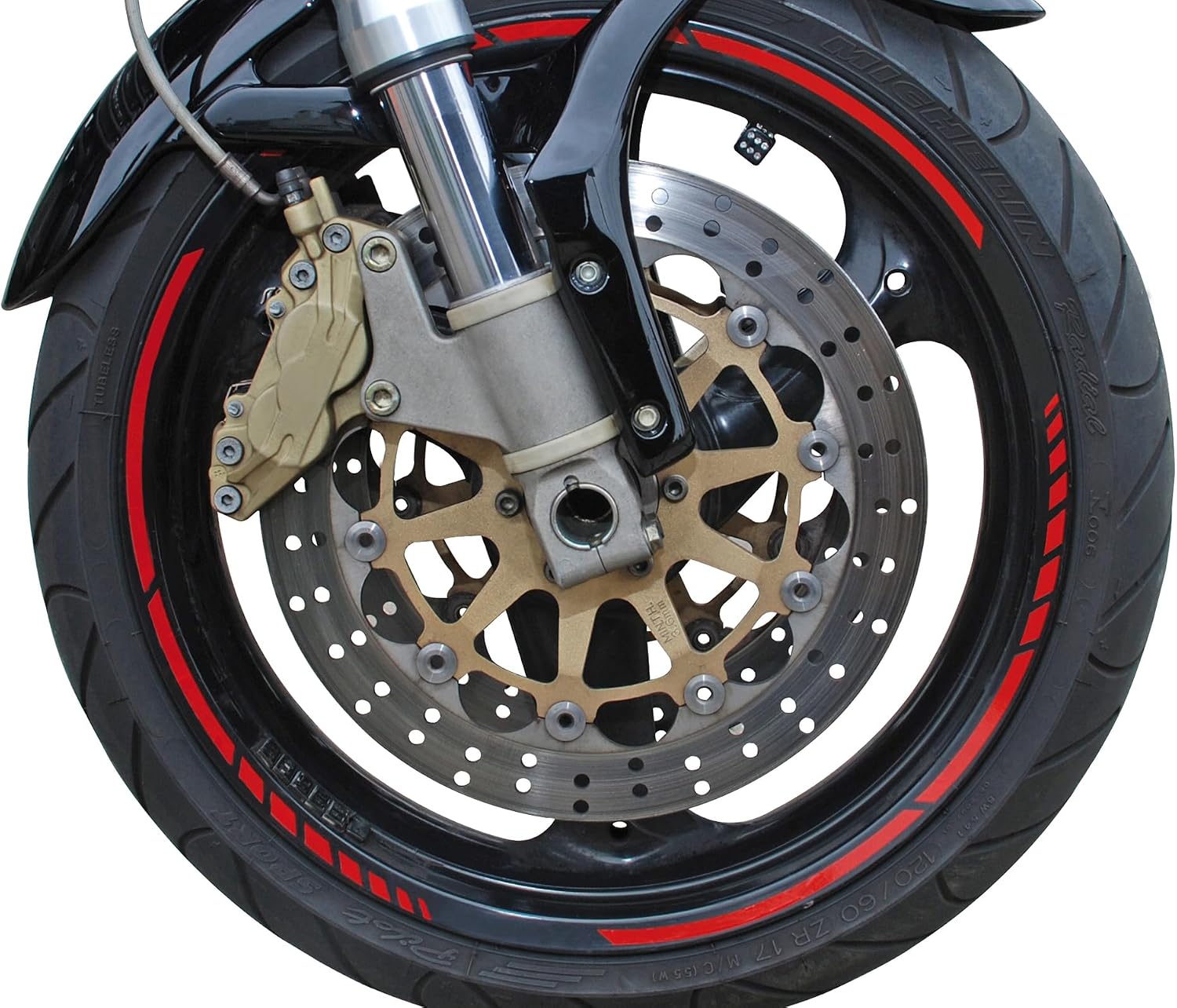 Foliatec PIN Striping Racing Motorbike Self Adhesive Car Wash Proof Racing Style Red