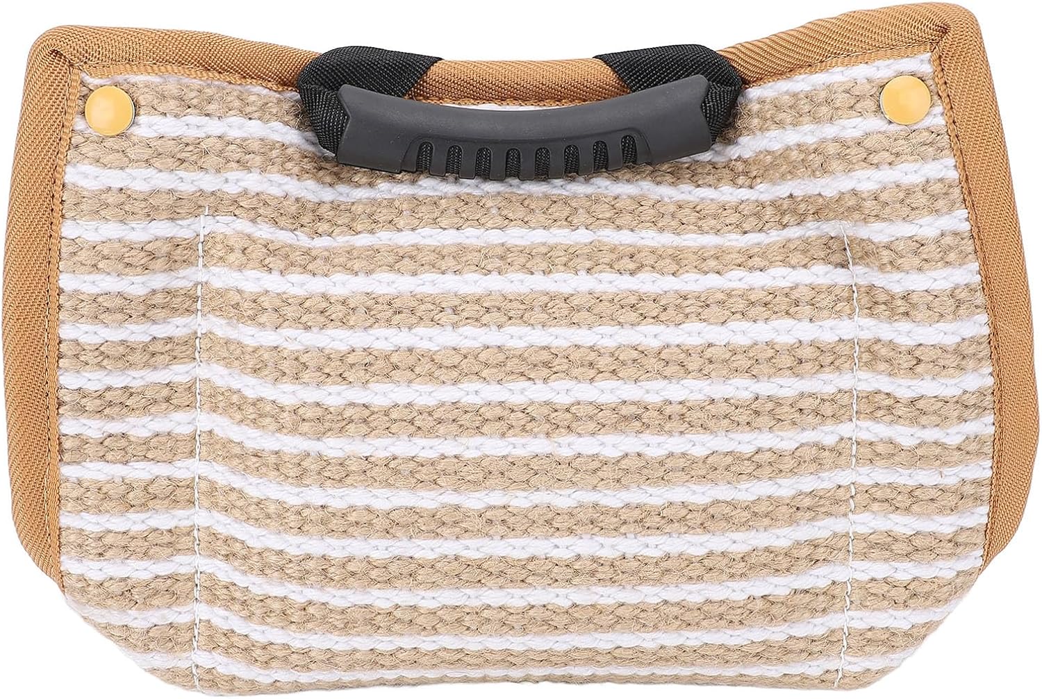 Burlap Dog Training Bite Pillow with Handle, Tear Pad for Large Dogs – Enhances Bite Strength and Control, Durable K9 Tug - of - War Training Equipment for Military and