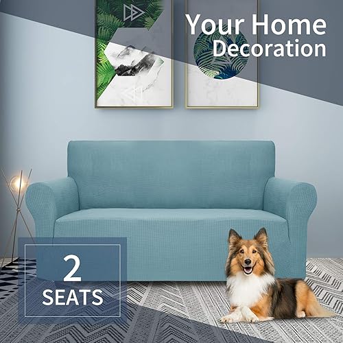 Miniatura 2 de JIVINER - Fundas de sofá de alta elasticidad para sillón de 3 plazas, fundas de sofá elásticas de jacquard de 1 pieza, fundas para sofá