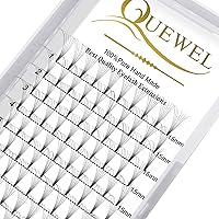 Vista 71 de QUEWEL Extensiones de Pestañas Prehechas en Forma de Abanico, Extensiones de Pestañas Prehechas 5D de 0.07mm de Grosor, Rizado C, Volumen