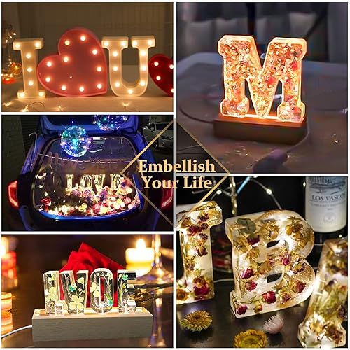 Miniatura 3 de Molde de resina, moldes de silicona 3D con signo de dólar de USD para fundición de resina epoxi, moldes de alfabeto de silicona para resina para