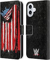 Vista 16 de Head Case Designs Officially Licensed WWE American Nightmare Flag Cody Rhodes Leather Wallet Case Compatible with Apple iPhone 7 Plus/iPhone 8 Plus