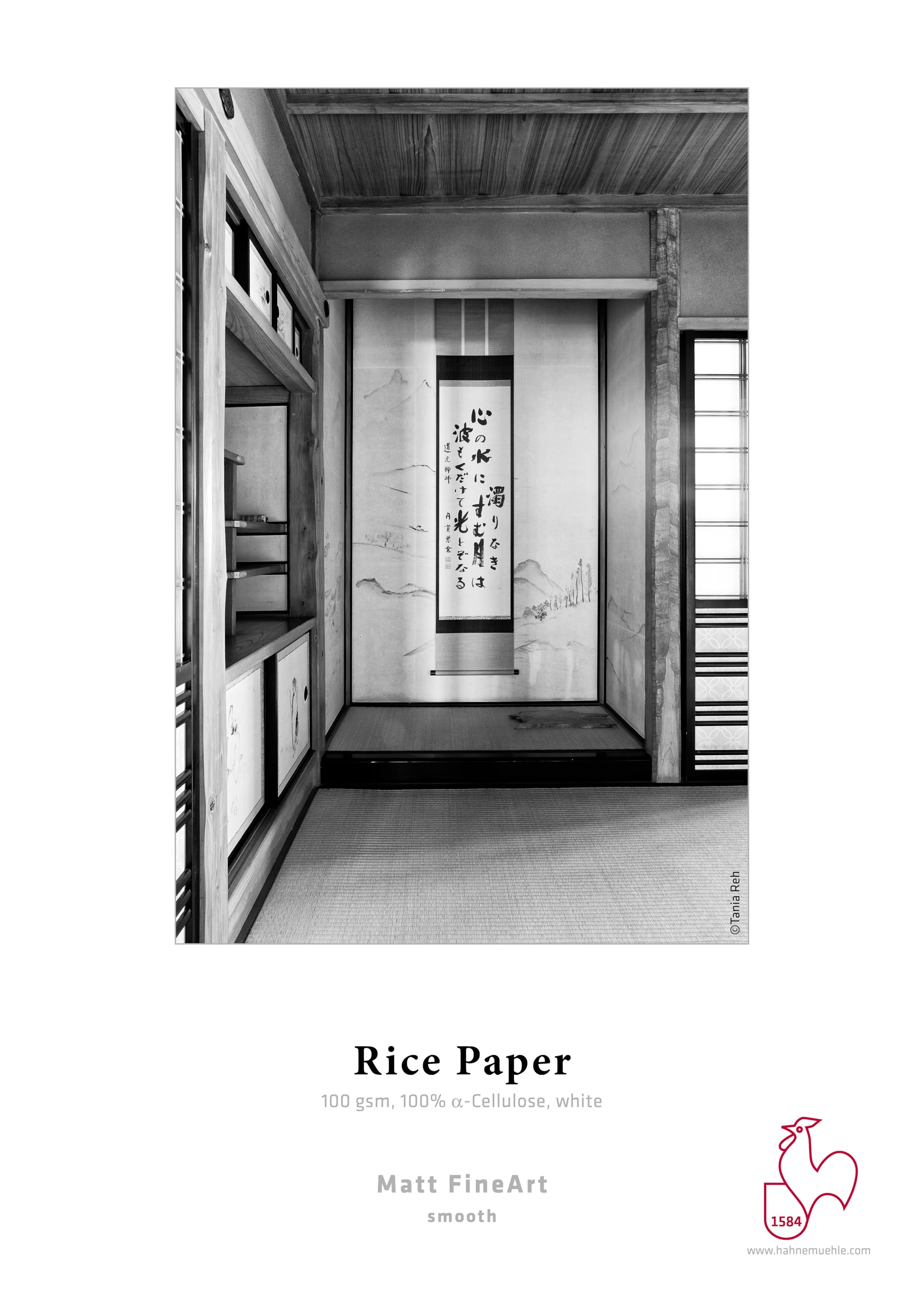 Hahnemühle 10641008 Digital FineArt Rice Papier 100 g/m² Blanc Format A4 210 x 297 mm