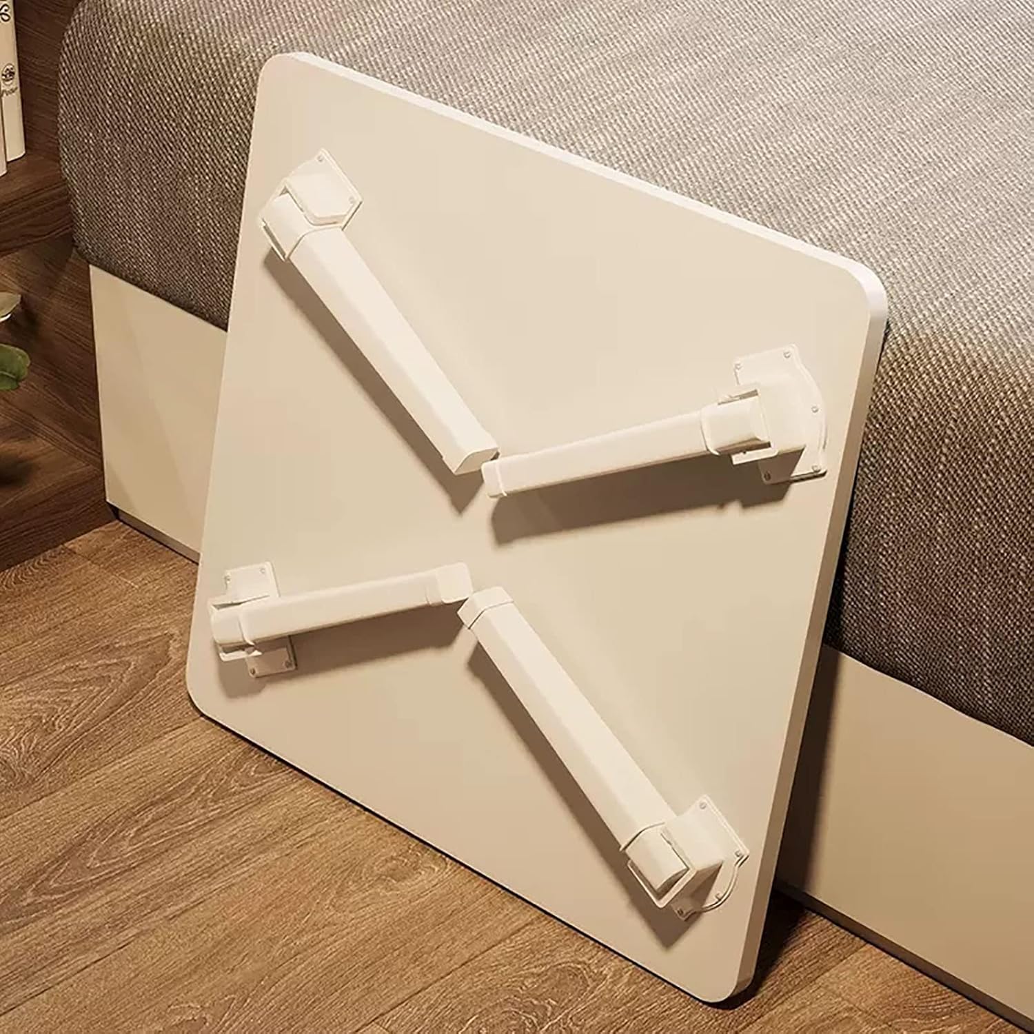 Folding Coffee Table, Small Dining Table, Simple Desk Table/Study Table, Laptop Table, Outdoor Portable Camping Table (60cm)(D,H35CM)