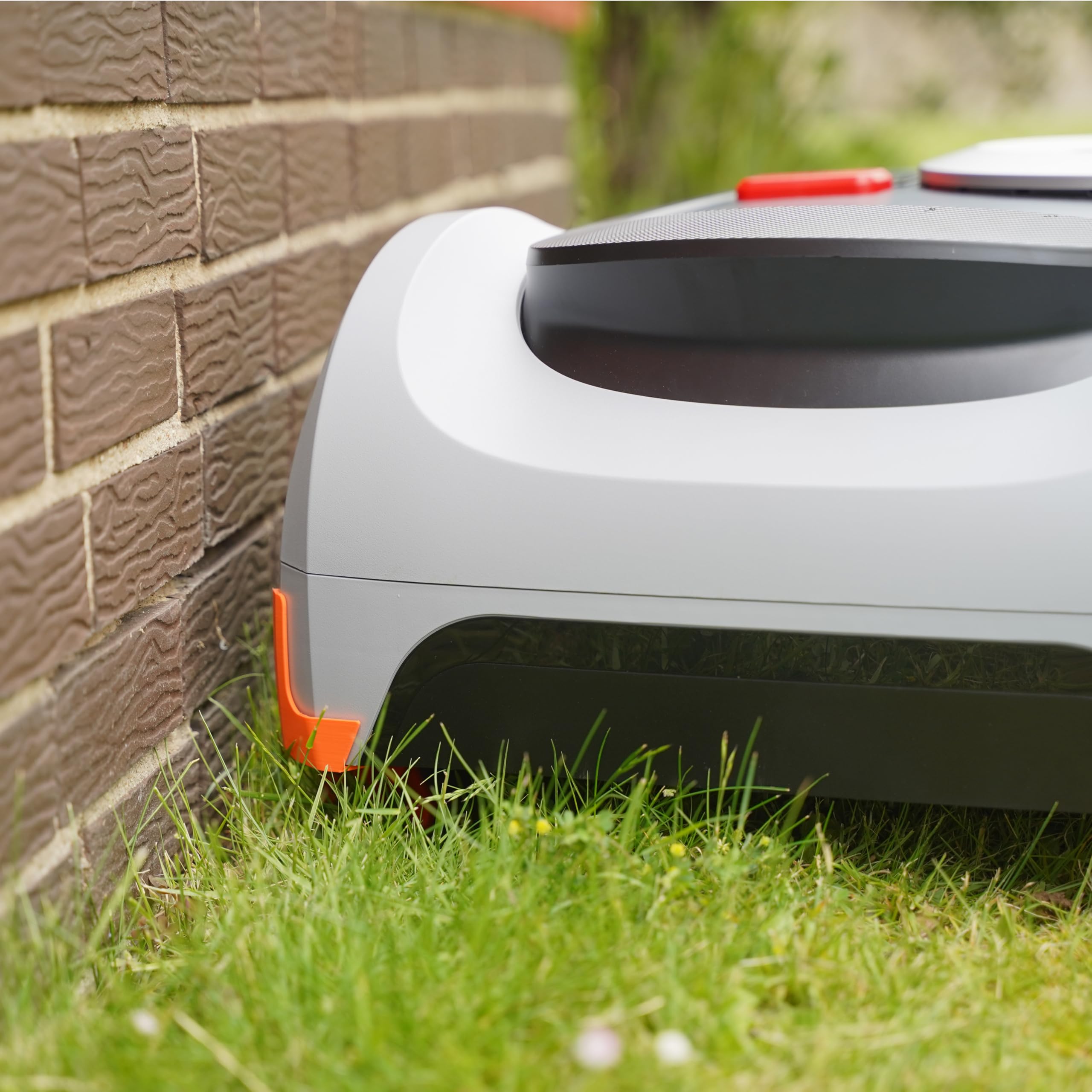 Kantenschutz passend für Segway Navimow i2 LiDAR (i208, i215 und i220) Bumper, Protector für Mähroboter, NEU DE (Orange, für i2 LiDAR)
