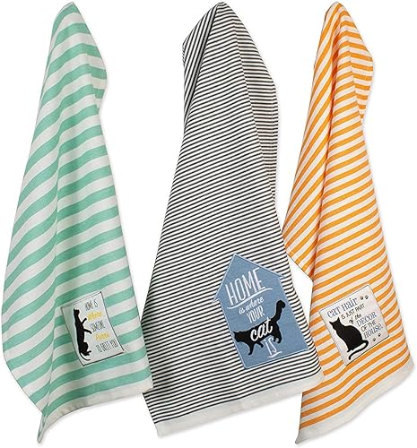 DII - Toalla de cocina y platos, básica para el hogar, 100 % algodón, para uso diario