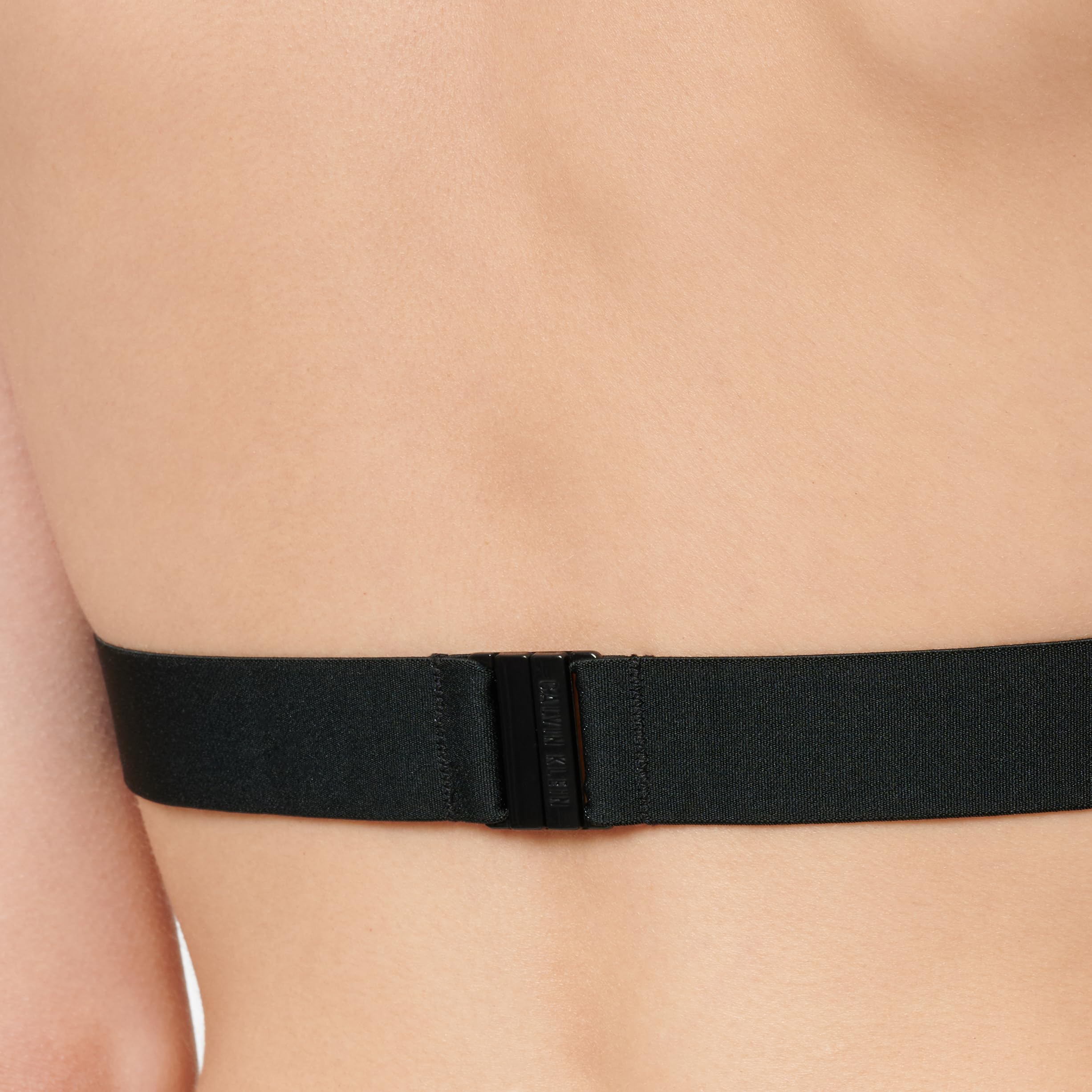 Calvin Klein Donna Top Bikini a Triangolo Allacciatura sul Collo