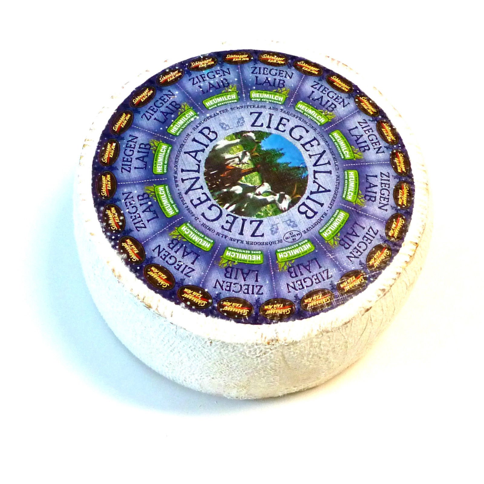Ziegenlaib aus tagesfrischer Ziegenheumilch TOP Ziegenkäse 300g