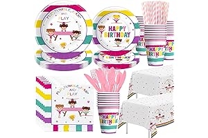 Stunning Gymnastics Party Essential Kit for 24 Guests - Ultimate Gymnastics Party...