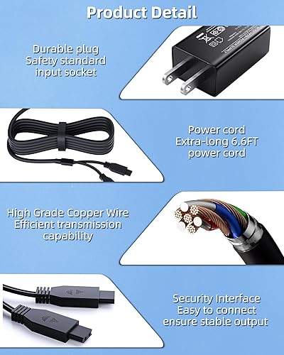 Miniatura 7 de VHBW Cargador de repuesto para SportDOG compatible con Sportdog SD-425, SD-425S, SD-425CAMO y SD-825 Collar Remote Trainer