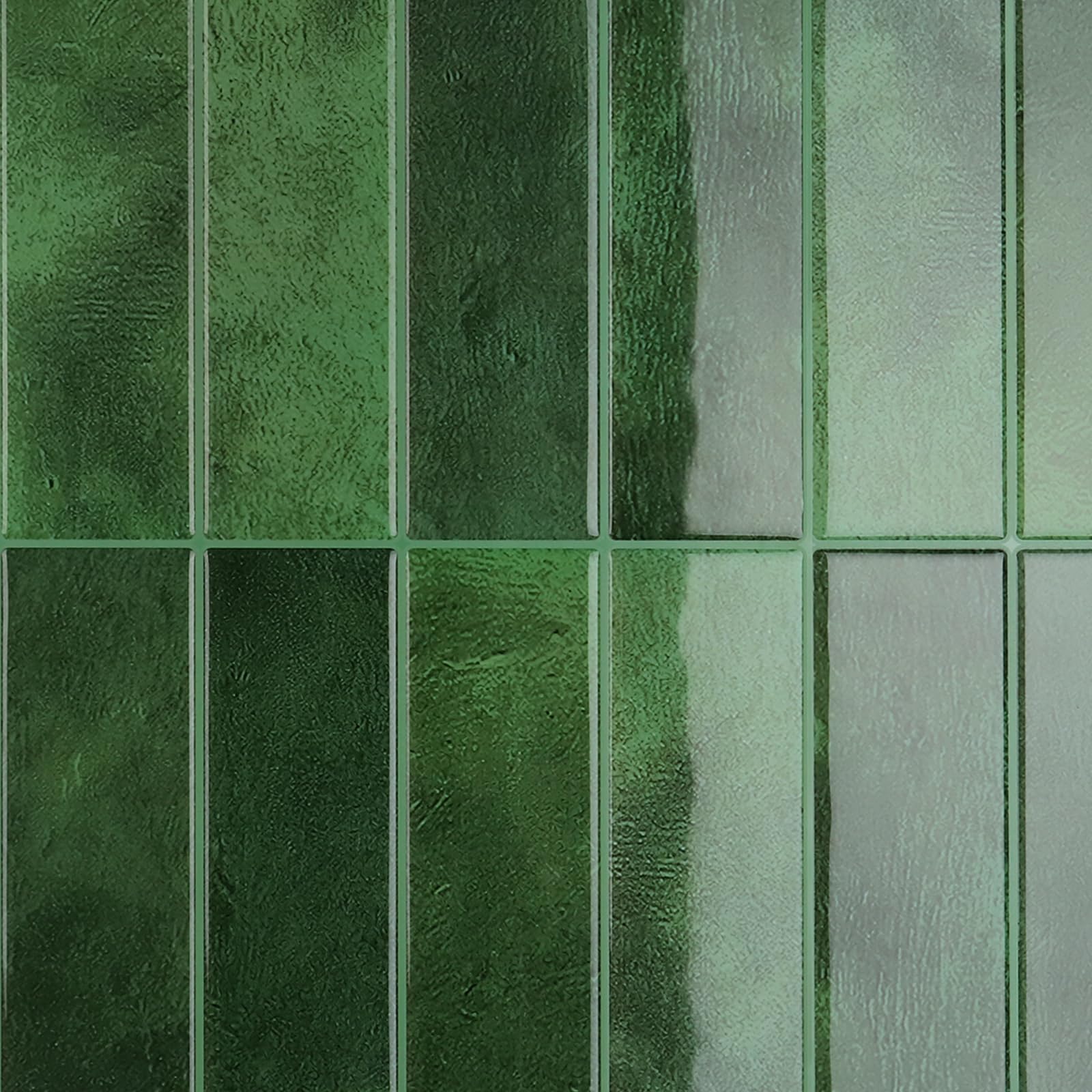 CRE8TIVE 16 Pezzi Piastrelle Adesive Effetto Marmo Verde Mattonelle Adesive Cucina Autoadesiva Rettangolare Paraschizzi Cucina Piastrelle Adesive Bagno Impermeabile per Lavanderia 30.5cm x 30.5cm