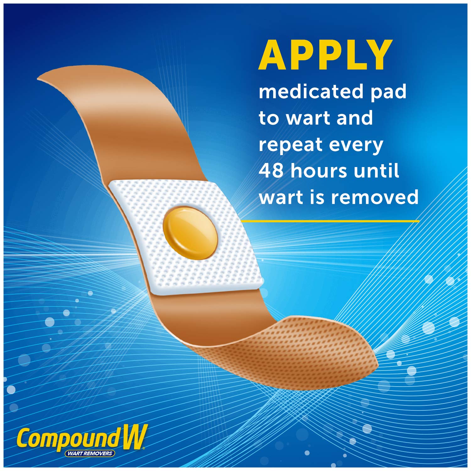 Compound W Wart Remover Maximum Strength One Step Pads, 14 Medicated