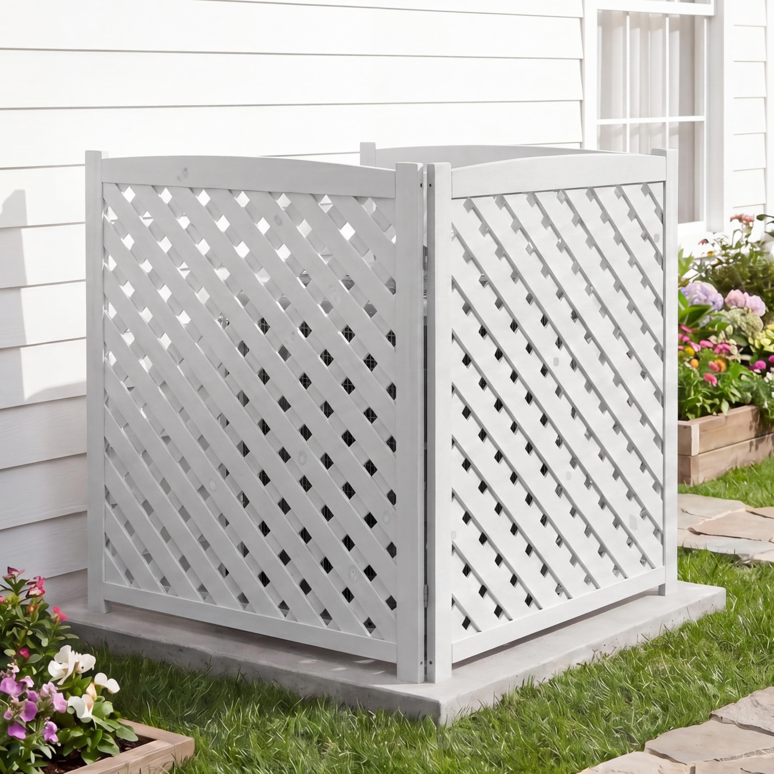 Mederlo 3-Panel Cedar Fence