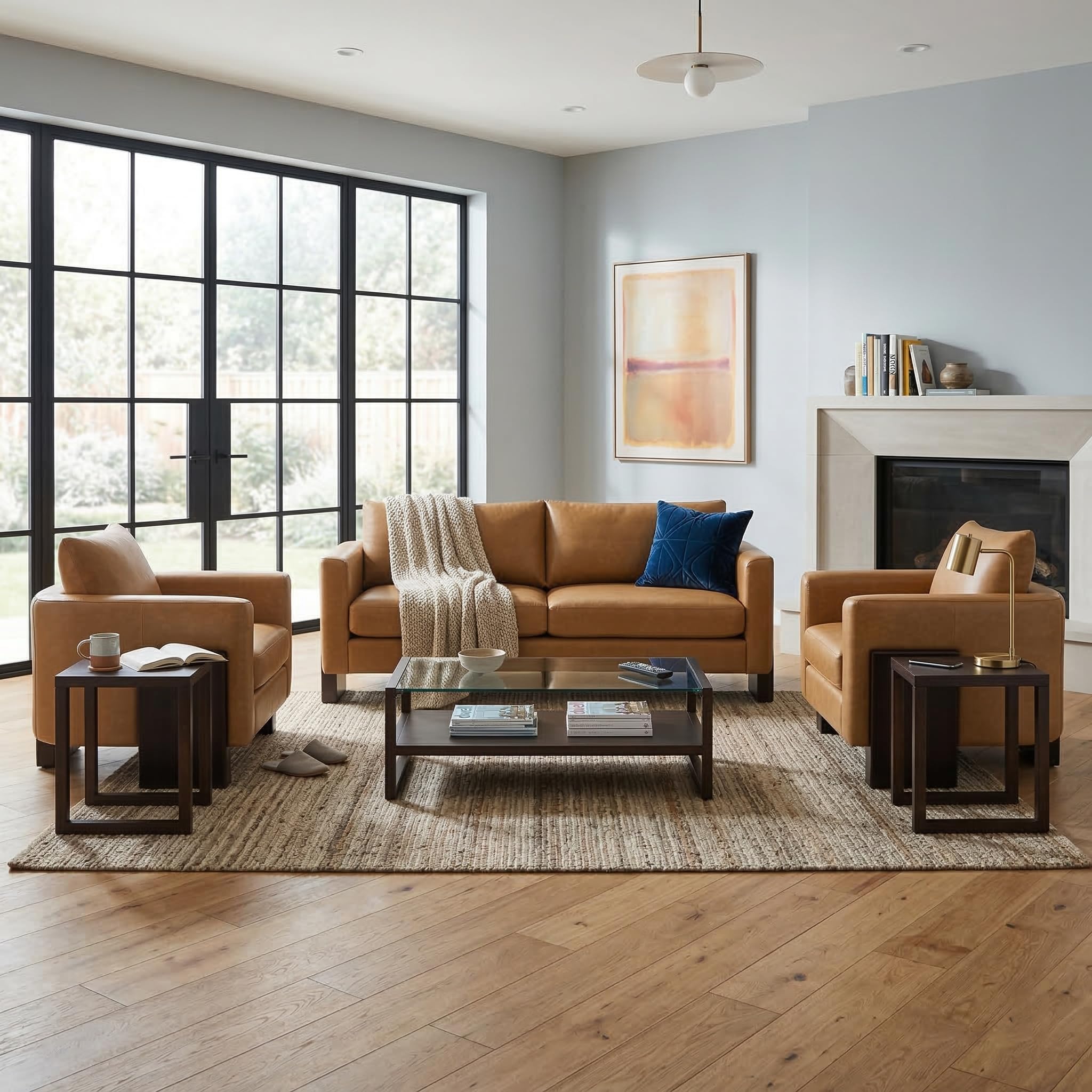 Amazon.com: Merax 5 Seats Sofa Set, 3 Pieces Oversized Sofa Set