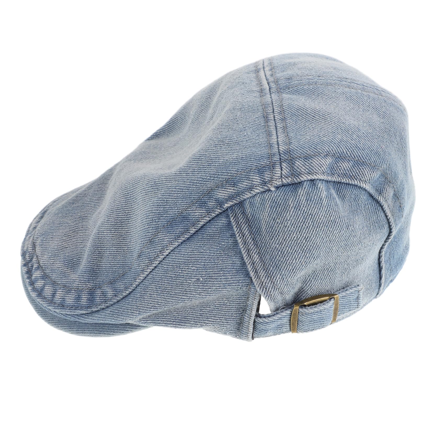 Didiseaon Beret Hat for Painter Denim Beret Vintage Outdoor Cap Breathable Denim Comfortable Cap