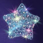 Dan&Darci 3D Light Up String Art Kit for Kids - Star Lantern Making Kits w/ 20 LEDs - Kid Gifts - Crafts Set for Girls and Boys Ages 8-12 - Gift for Age 8, 9, 10, 11, 12 Year Old Girl