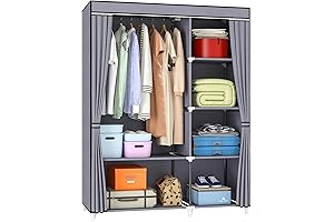 Portable Closet Wardrobe: Effortless Organization for Space-Constrained Spaces