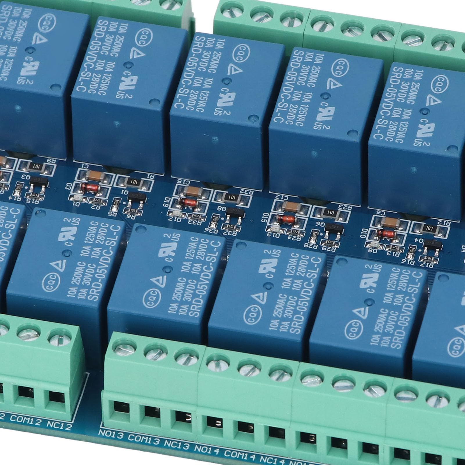 Scheda Modulo di relè a 16, Integrato in Integrazione ESP32-WAROM-32E, Flash 4M, Potenza 5-12 V, Controllo della Casa Intelligente, 16, AC250V, DC30V, Porte I/O WiFi BLE, per