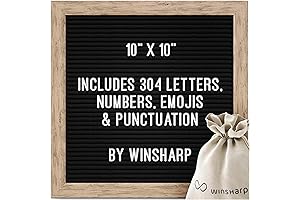 Classic Black Felt Letter Board: The Perfect Way to Express Yourself