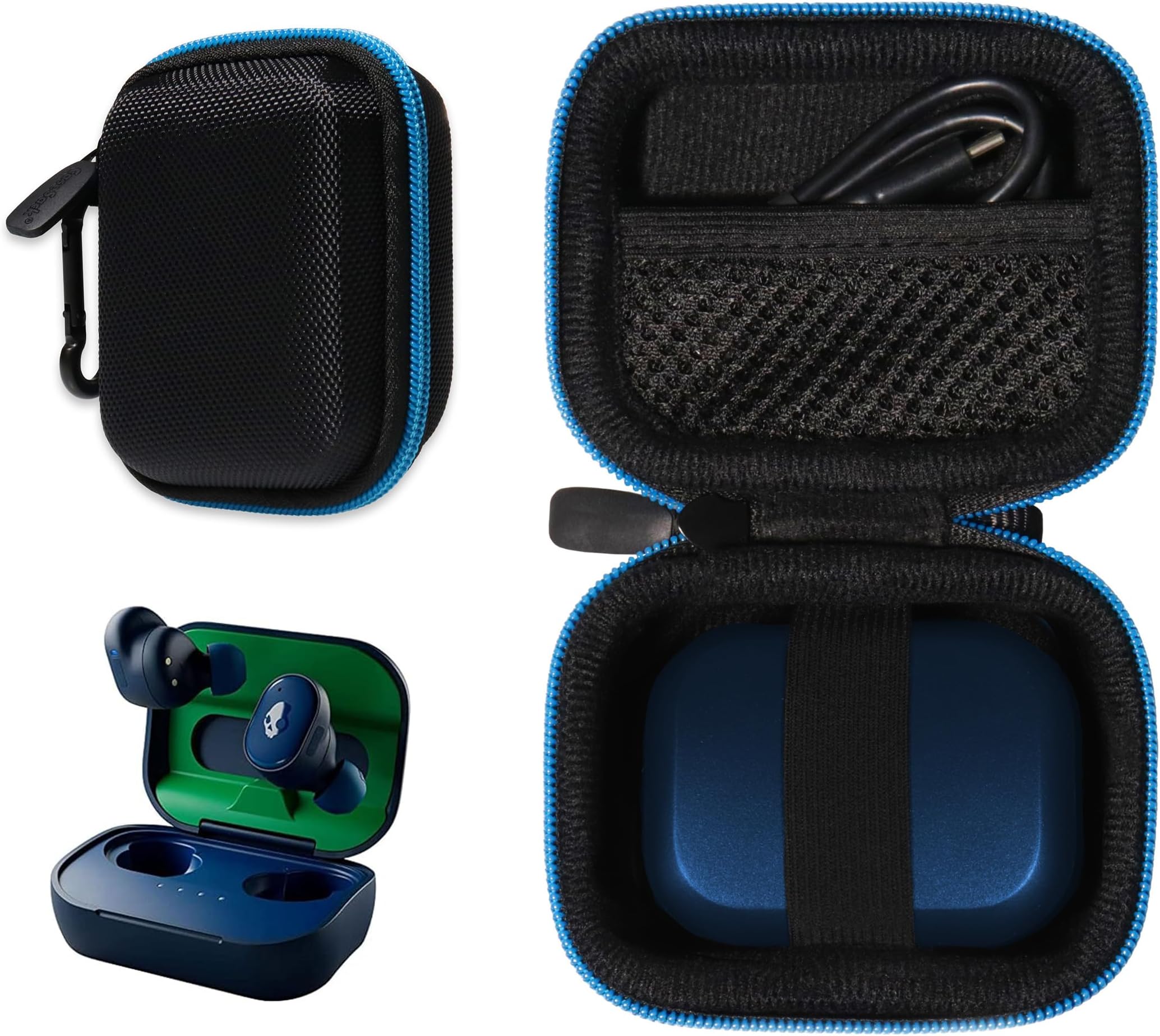 Kwmobile Case Compatible With OnePlus Buds Pro Case - Silicone Cover Holder For Earbuds Black - View #8