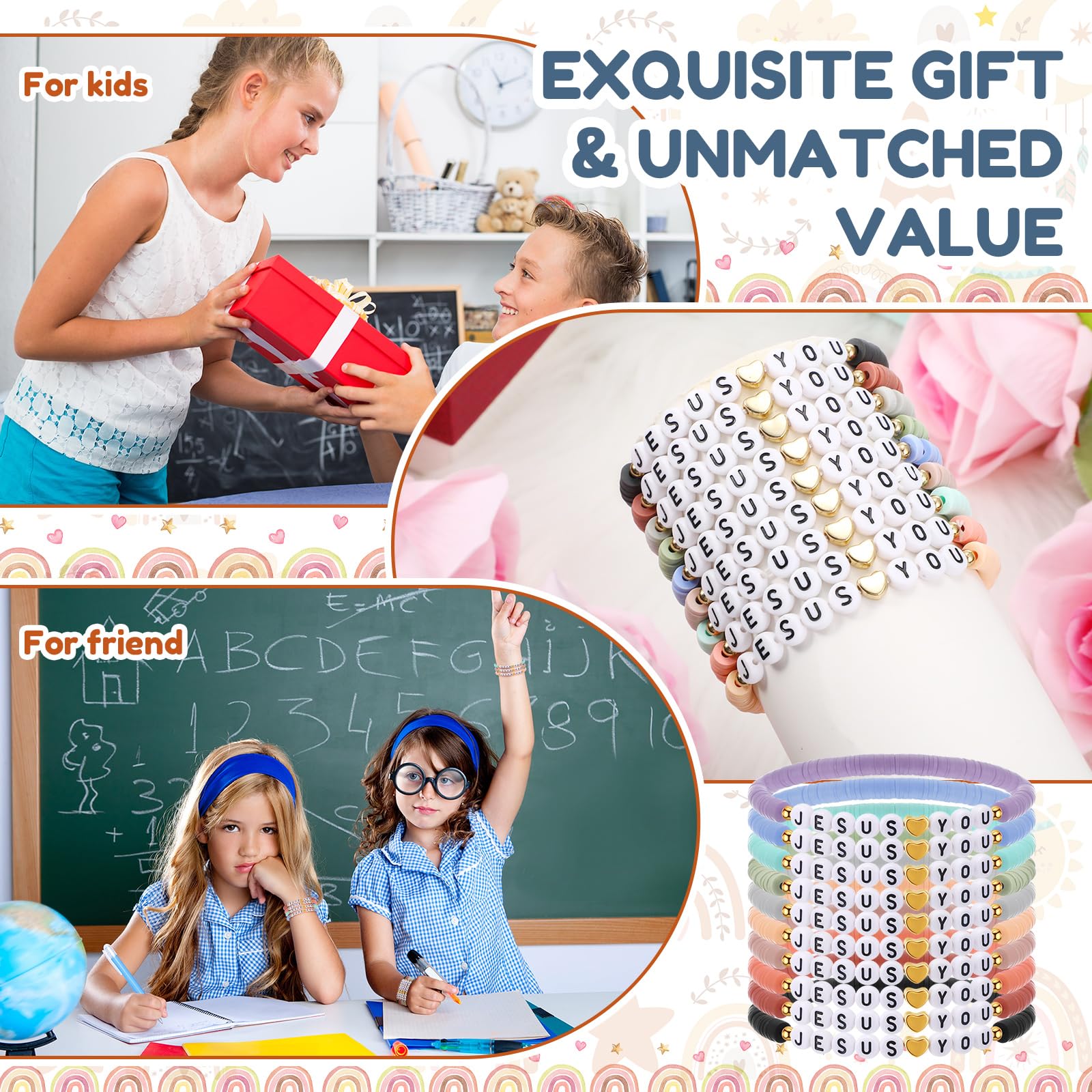 Pansonbe Kit Para Hacer Pulseras De La Amistad Para Niñas Y | Cuotas