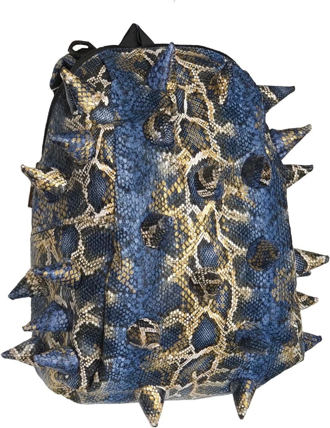 Madpax 3D Pactor Blue Boa Design with Spikes Half Pack Size Back Pack