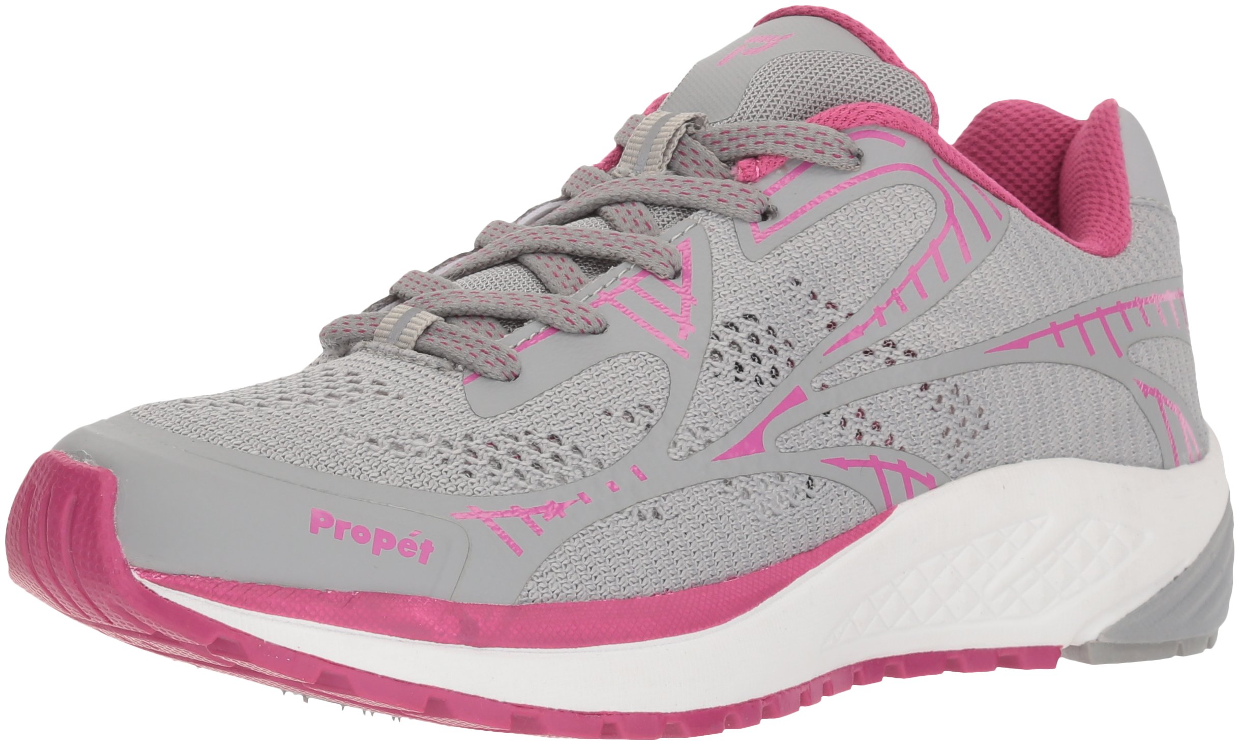 Propét One Lt, Zapatillas Mujer, Gris Berry, 36 EU Ancho