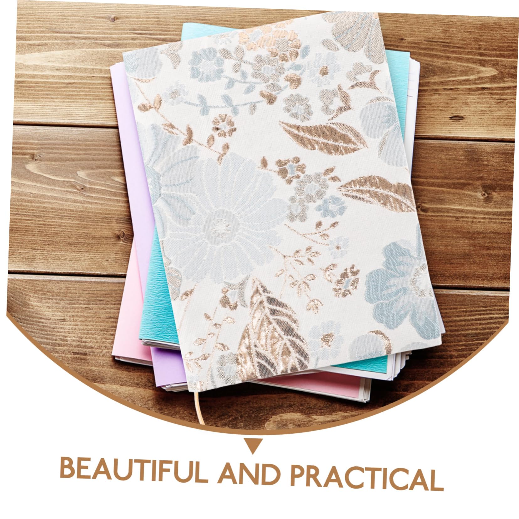 NUOBESTY 3 Pezzi Di Comoda Copertina Per Libro Copertina Decorativa Per Quaderno Planner Copertina Decorativa
