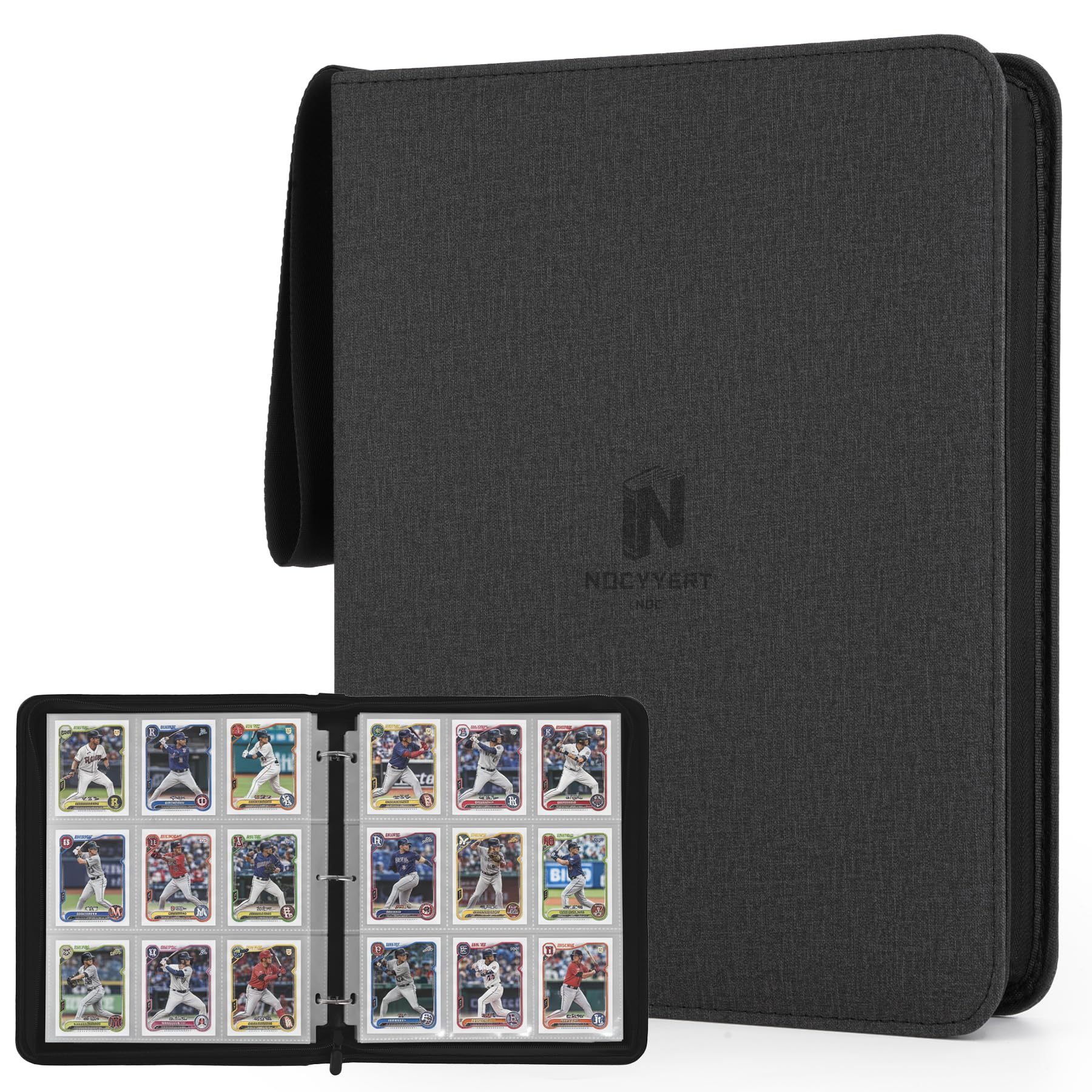 Spectator 9冊セット Amazon.com: Trading Card Binder, Premium 9 Pocket 720 Double Sided