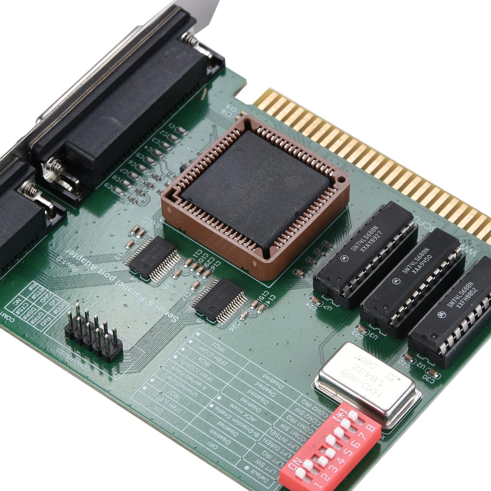 Placa de interface ISA ISA RS232 Serial e Paralela COM1 COM2 LPT1