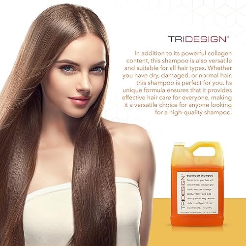 Miniatura 6 de TRI Design Ecollogen Shampoo  Champú para el cabello para mujeres, hombres, champú, productos para el cabello, cuidado del cabello con concentrado